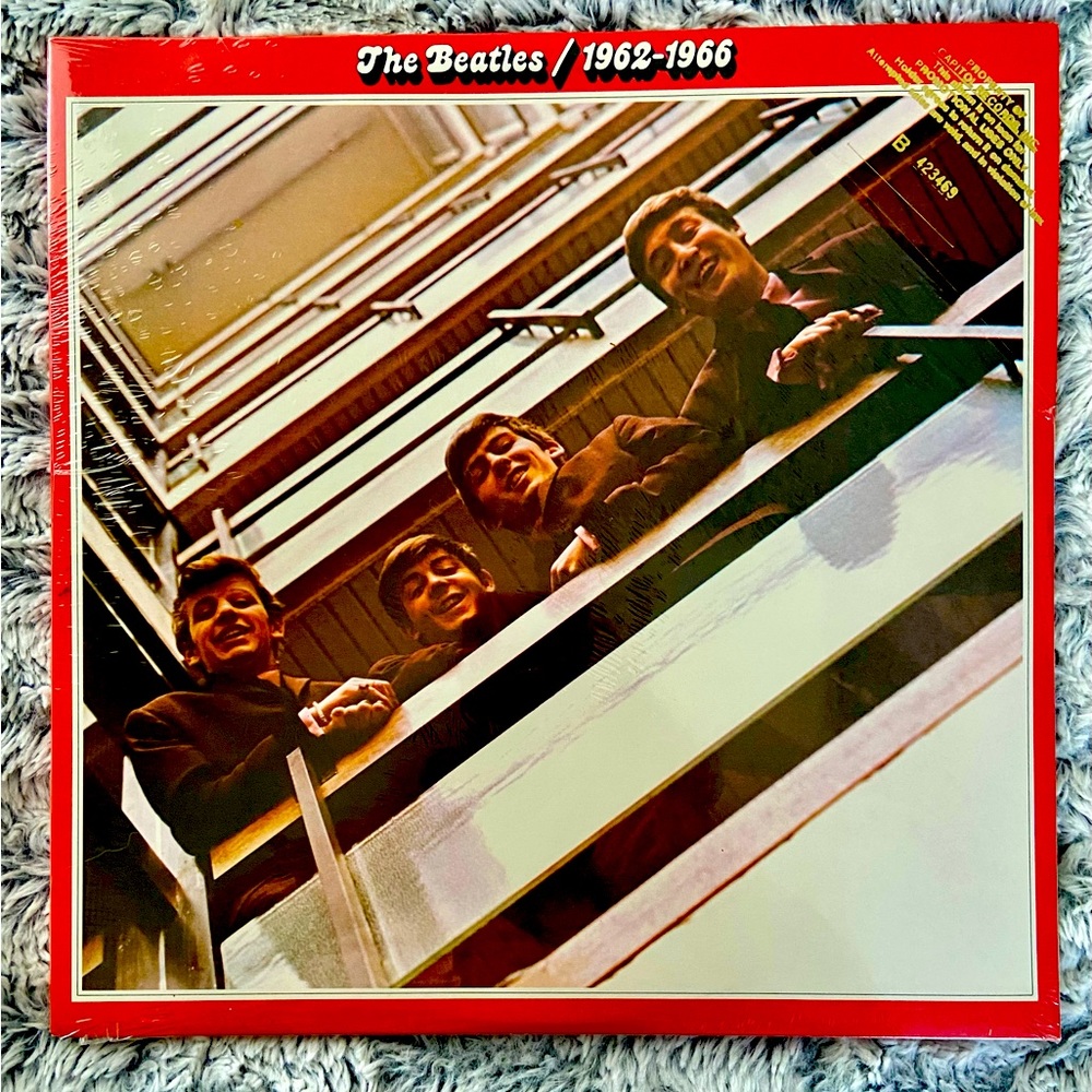 SEALED EXTREMELY RARE PROMO The Beatles "The Beatles/1962-1966” 2 Record LP Set